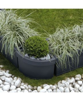 Vaso angolare in resina Themis