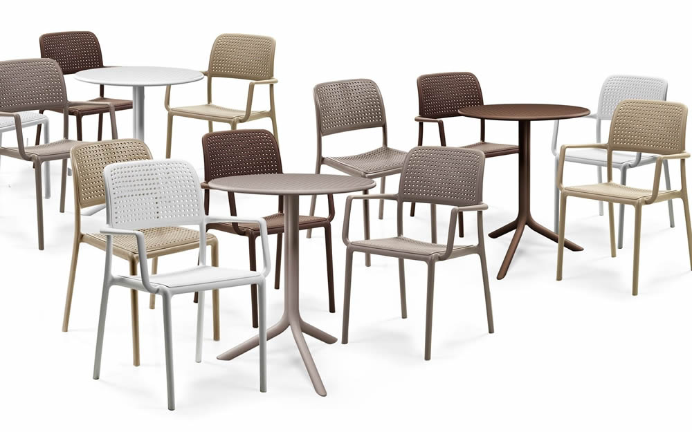 tavolino rotondo da esterno